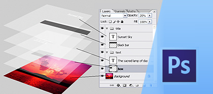 Curso Online Adobe Photoshop Camadas e Texto